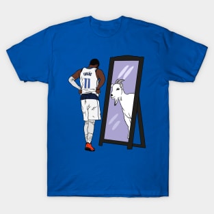 Kyrie Irving Mirror GOAT (Dallas) T-Shirt